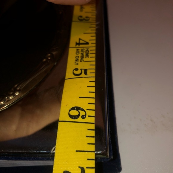 Silver photo album with picture insert- 6 1/2” by 5 1/2” - photo inserts inside. - Picture 7 of 9